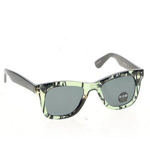 KOMONO - Allen Palms Sunglasses - NWT 🕶 green tropical wayfarer